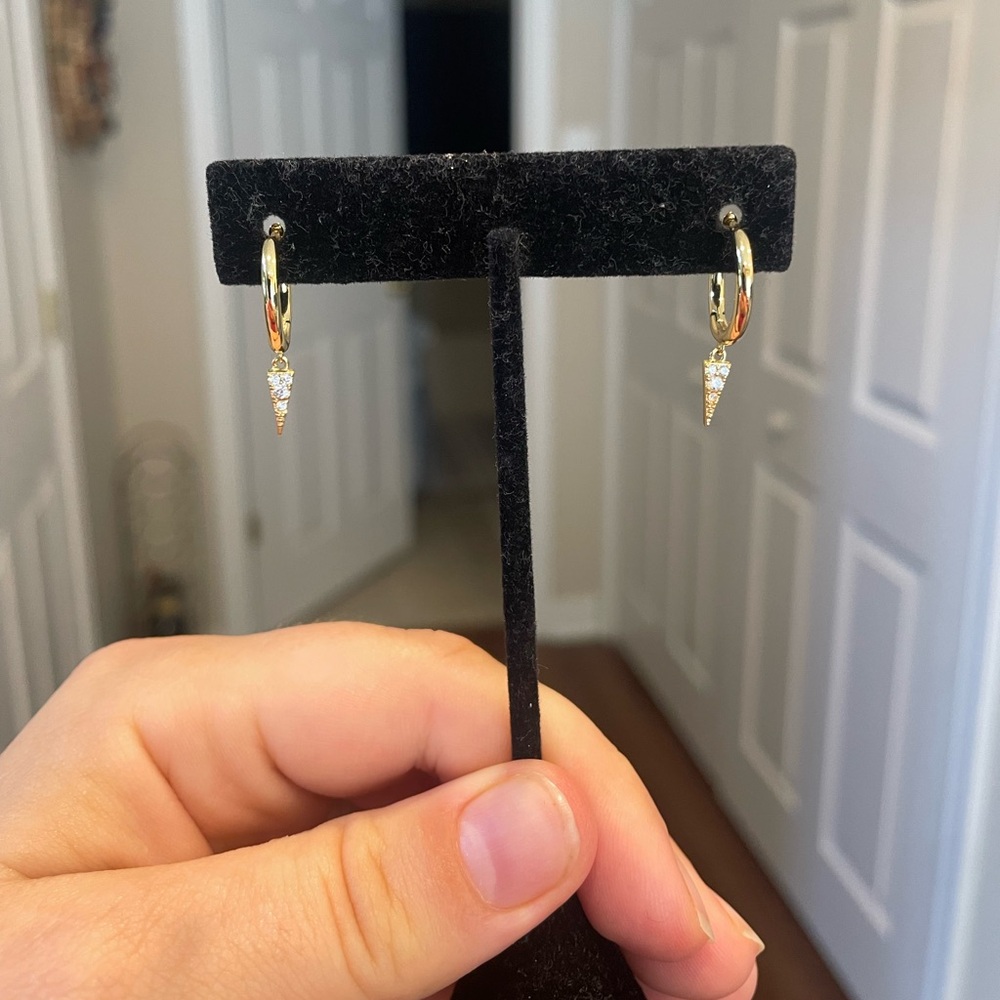 Uncommon james huggie earrings